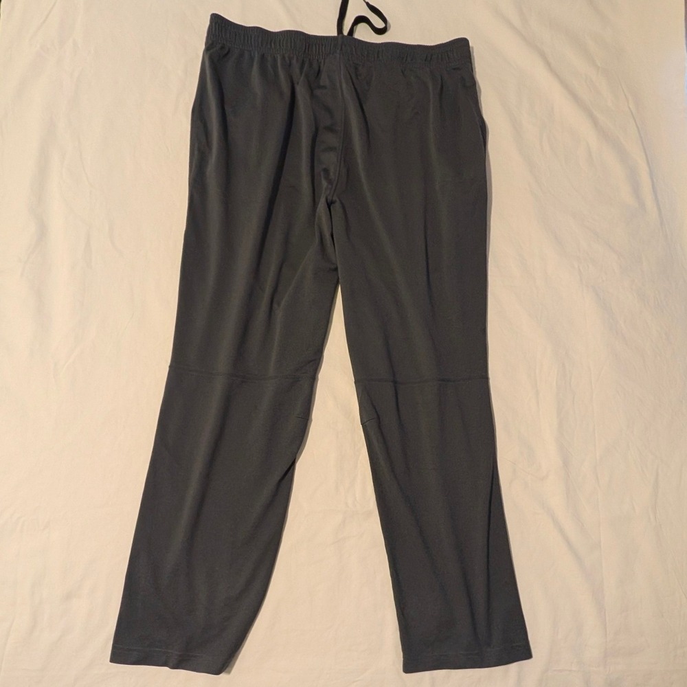 Tapout Mens 2XL Gray Athletic Training Pants Zipper Pockets Drawstring Joggers